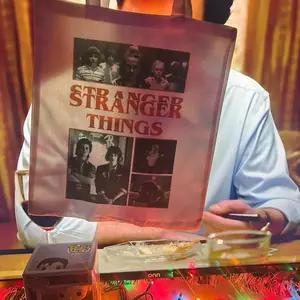 Stranger Things inspired tote bag