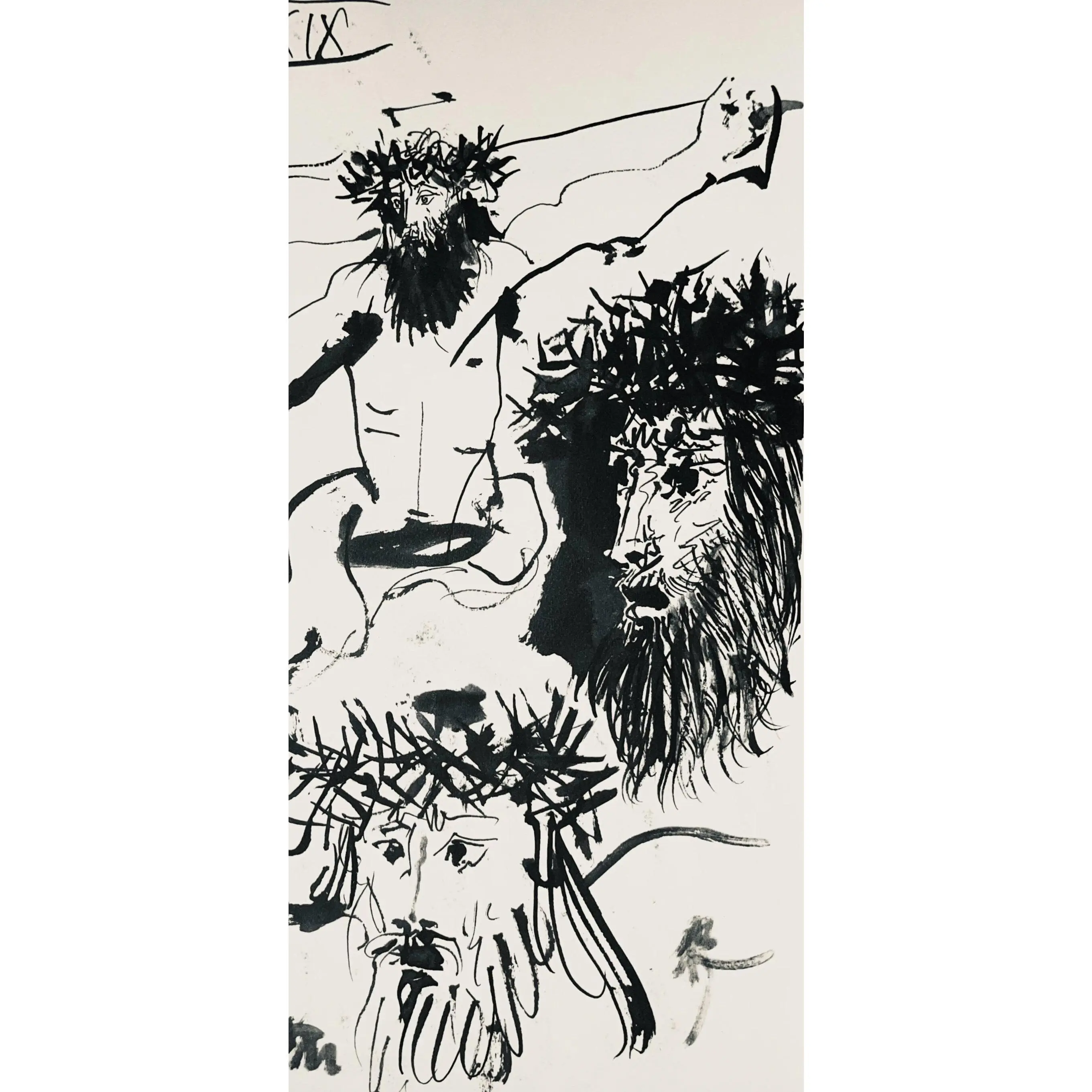 Pablo Picasso, Composition (Bloch 1276; Czwiklitzer 23), Toros y Toreros, Limited Edition Lithograph