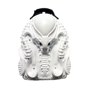 Funny Unique Cobra Shape Backpack - American Street School Bag for Men and Women - Punk Biker Alien Vs. Predator Unisex Fashion Specialty-shaped