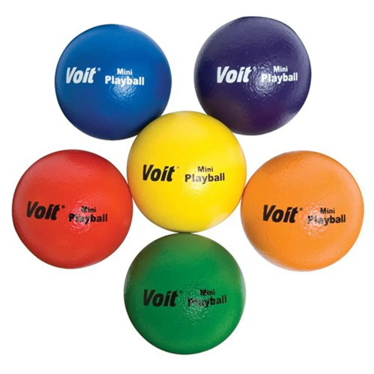 212 MAIN Coated Foam Tear-Resistant Softi Tuff Balls - 6.25 in. Lightweight Green Ball Sports Equipment for Indoor Play