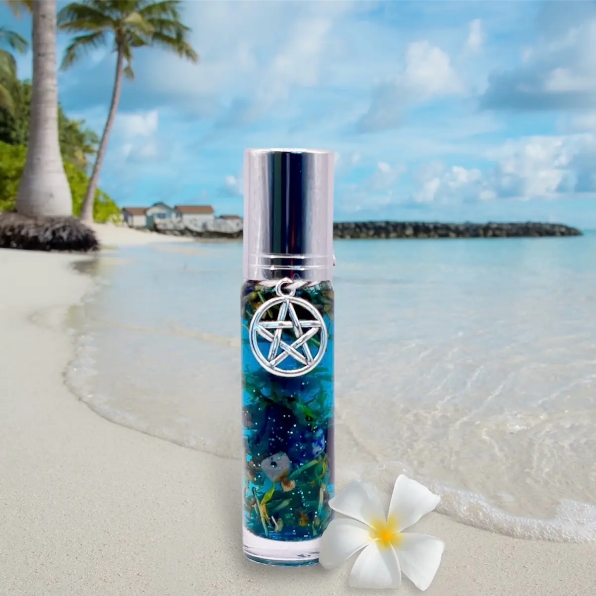 Healing & Peace Roll On Perfume Oil | Voodoo, Wicca, Magick, Brujería, Spell, Hoodoo, Ritual | Essential Oils, Ritual Rice, Herbs & Crystal