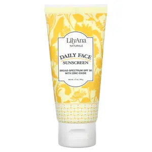 Lilyana Naturals Daily Face Sunscreen, SPF 30 with Zinc Oxide, 1.7 oz (48 g)
