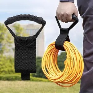 Cord Storage Straps 17" Extension Cord Straps Heavy-Duty for Garden Hose Strap Cord Organizer Handle for RV Accessories Industrial Electrical Accessories