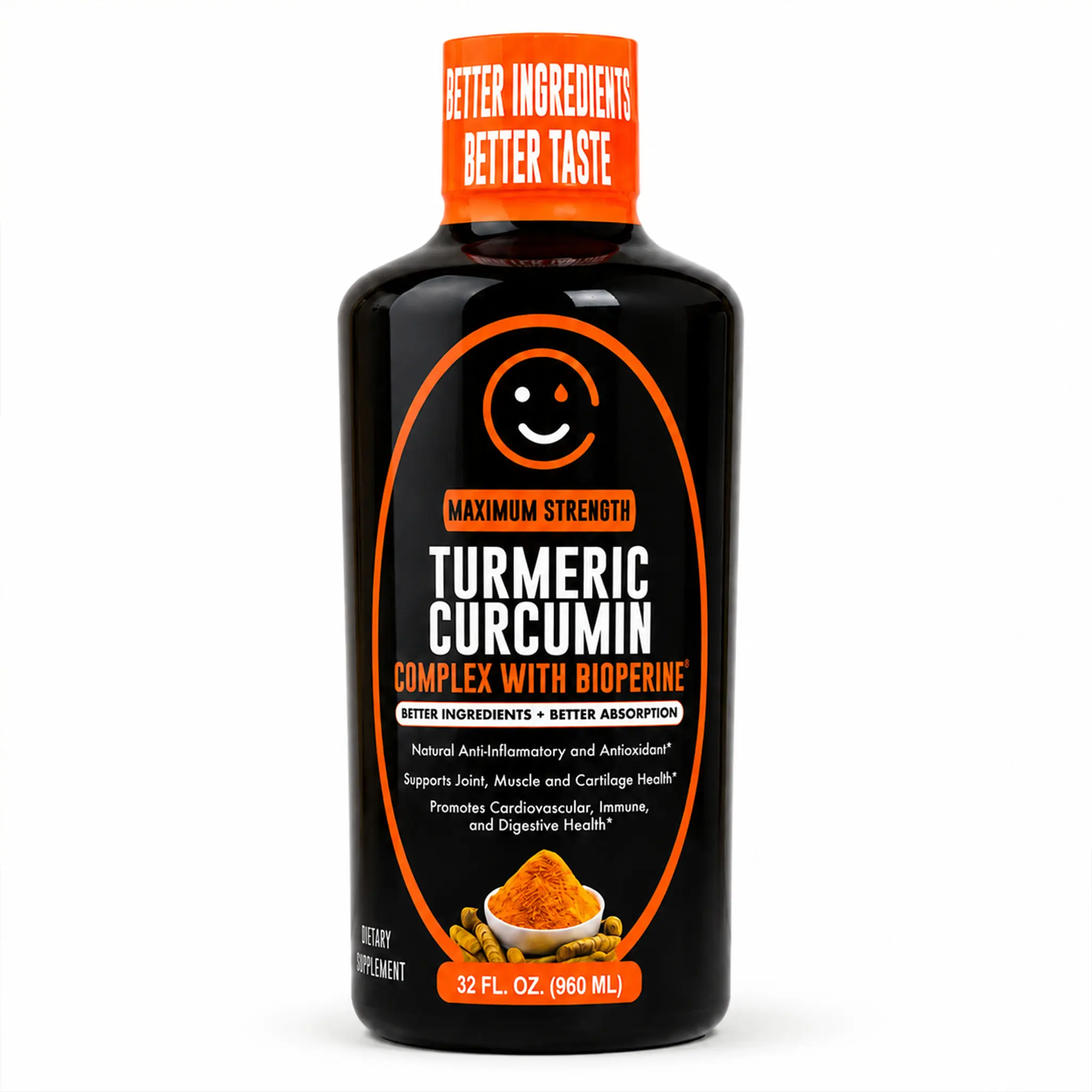 Happy Supp Turmeric Curcumin with BioPerine