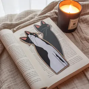 Cozy Cat Bookmarks Booktok Readers