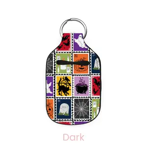 abbyrose Spooky Stamps Hand Sanitizer Holder Dark