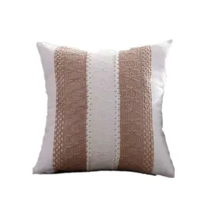1pc woven Bohemian pillowcase, new home farmhouse decoration sofa waist pillow, office living room bedroom pillowcase
