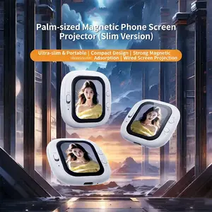 Magnetic Phone Rear Camera Selfie Video Camera Wireless Magnetic Phone Vlog Mini, Portable, Compact & Convenient Design, Perfect for Capturing Moments, Smartphone Camera Accessories