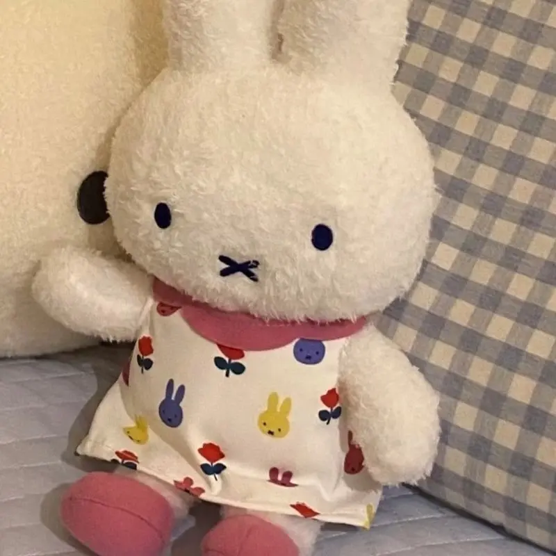 Cartoon Kawaii Miffy Stuffed Toys Sleeping Doll Send To Friends Soft Comfortable in Hand Soothe Emotions Meticulous Workmanship