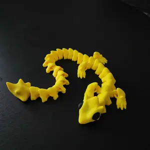 Extended 3D Printed Baby Ember Dragon 52 cm