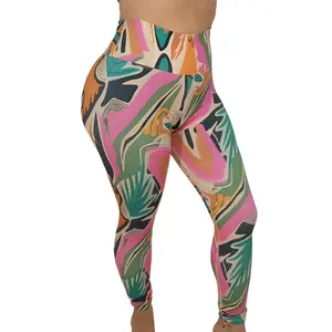 Leggings FlexiFit, High Waist, Comfort, Elasticy, BIDU