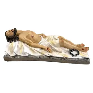 Jesus en El Santo Sepulcro 12" Inch Statue  Depiction of Saint Tomb Jesus