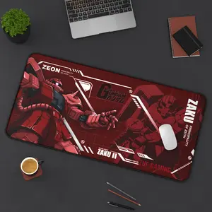Gundam Zaku Desk Mat - Gaming Pad, Computer Mat, Anime, TUF Gaming, Zeon, A12