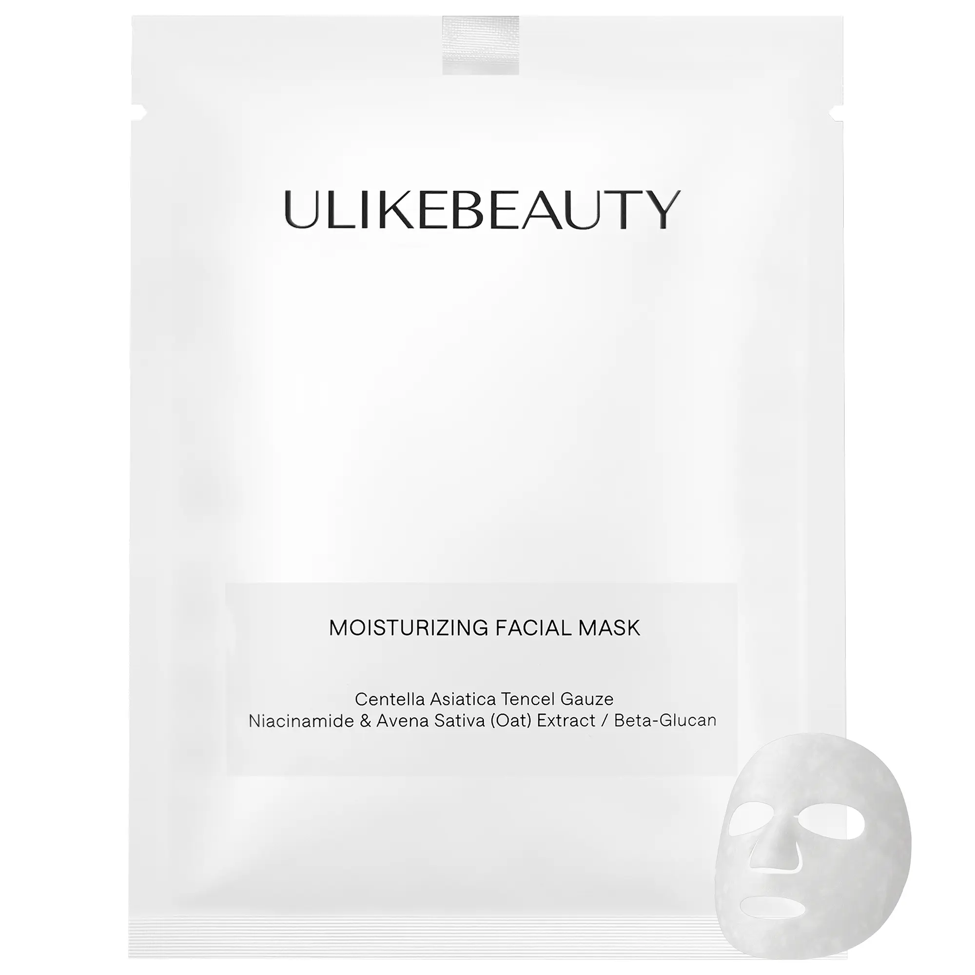 Ulike Water Molecule Hydrating Face Mask Sheet - Single Item Option, 5-Piece Multi-Pack Box, Self Care Products