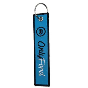 Only Ford KeyTag Keychain -  Blue with "Only Ford"
