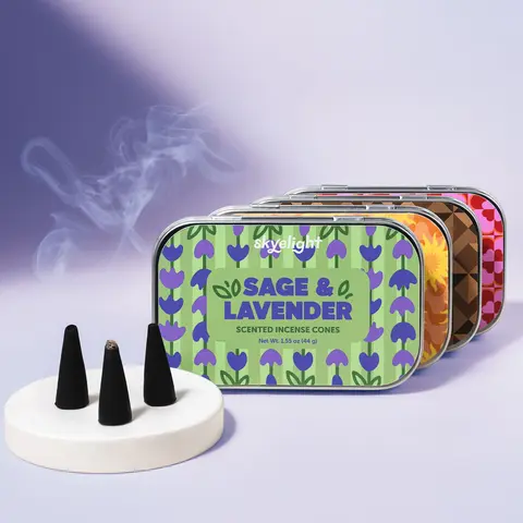 SkyeLight Incense Cones | Bold Home Fragrance