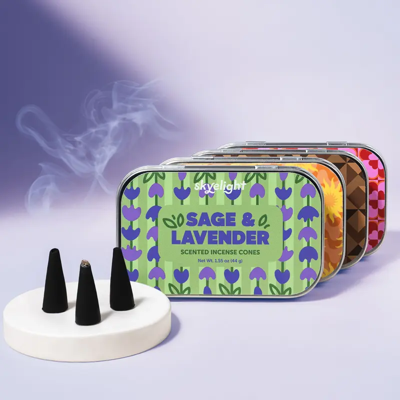 SkyeLight Incense Cones | Bold Home Fragrance