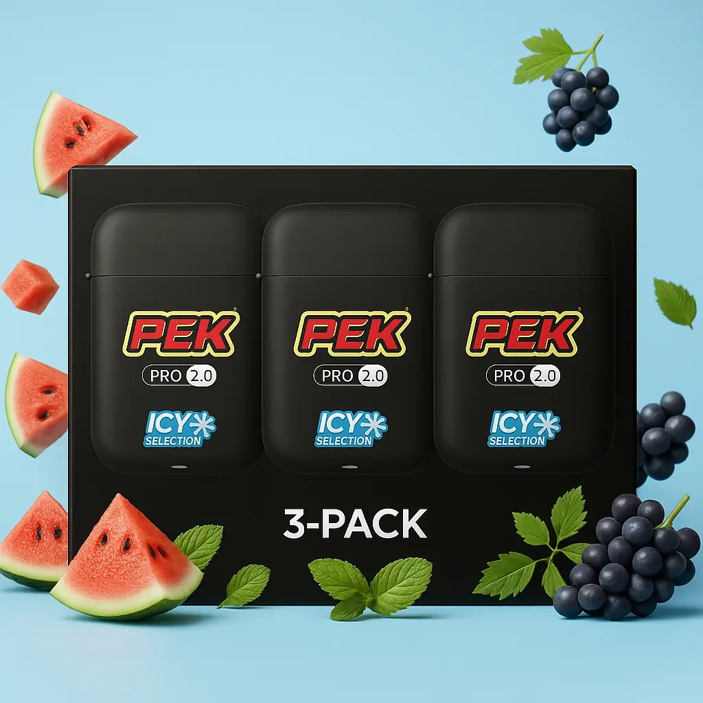 PEK PRO 2.0 Upgraded Natural Nasal Inhaler Stick - Enhanced Inhalation Experience with Natural Ingredients for Effective Relief