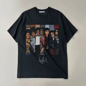 MJ Micheal King of Pop Movie Vintage Album Cover T-Shirt Jacks0n All Ages Sweatshirt Menswear Streetwear For Fan Hoodie RRV CGH