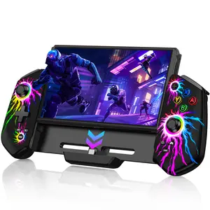 ESYWEN Switch Controller with Hall Joystick for Nintendo Switch/OLED, Switch Pro Remote Controller Turbo/4 Game Slot/Dual Motor,One-Piece Handheld Joypad Control for Nintendo Switch Controller