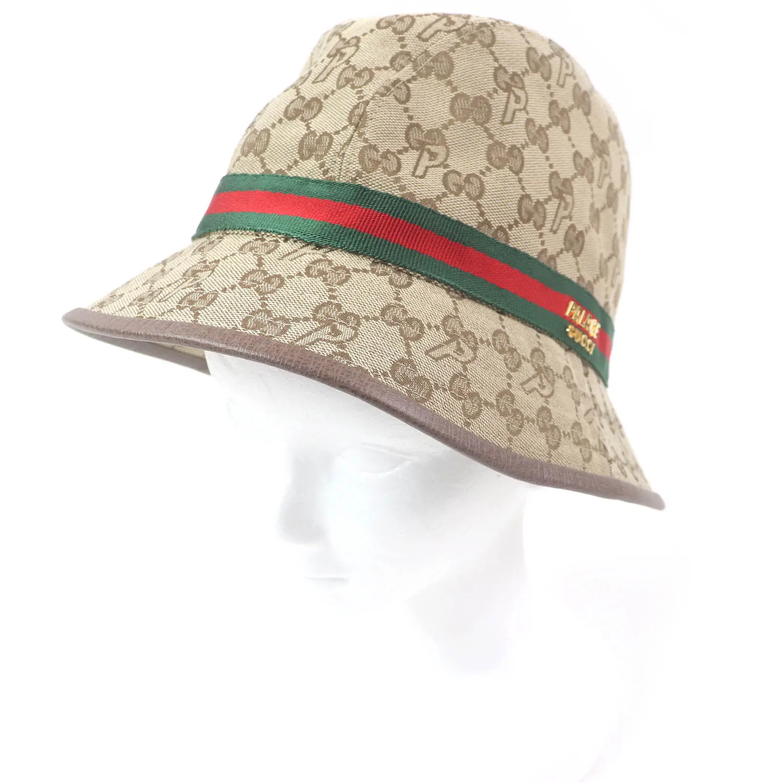 Pre-owned GUCCI Cotton Small Leather Goods Palace Polyester Bucket Hat