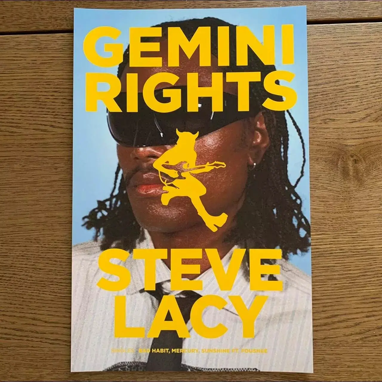 Steve Lacy ‘Gemini Rights’ Poster | Steve Lacy ‘Gemini Rights’ Poster POSTER