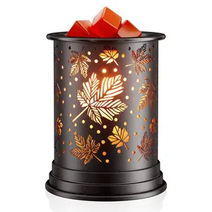 UNTIMATY Metal Wax Warmer, Electric Wax Melt Warmer for Scented Wax Fragrance Candle Oil Burner Melting Night Light for Gift Home Office Bedroom