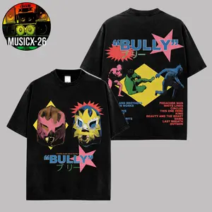 [X-26] Bully - YE Album Merch 2026 Premium Cotton T-Shirt For Ye Fans, Ye Stans Hip-Hop Shirt, Gift For Ye Fan Graphic Tee, Bully Album Fan Merch Shirtr Rap Fan Graphic Tee