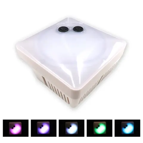 RELXTIME LED Submersible Pool Light, 5-Color Illumination, Easy-to-Install Waterproof Lamp for Spas, Hot Tubs, Lights for Pool