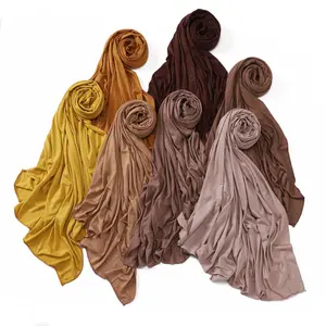 Mance Ro Jersey Scarf – Sparkle Modal Plain Long Hijab (NCH007) Modest