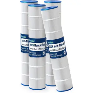 C5520 C5500 Pool Filter Cartridges, Replacement for Hayward CX1380RE, PA137, 548 Sq. Ft., 4-Pack