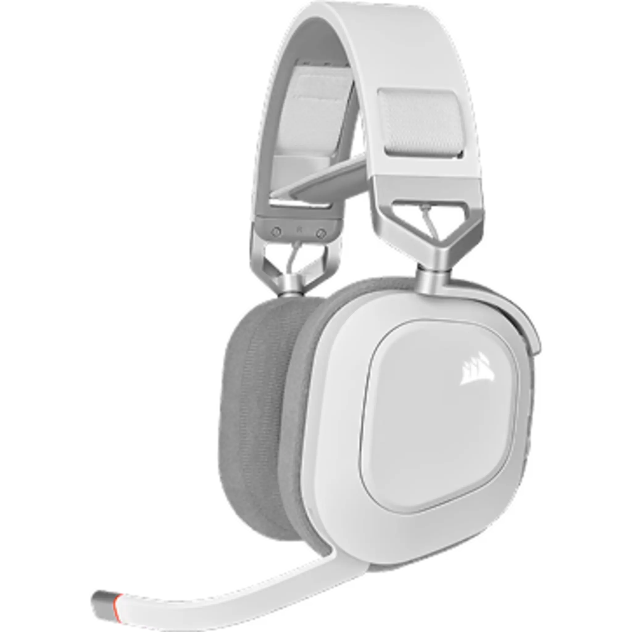 HS80 RGB WIRELESS Premium Gaming Headset with Spatial Audio — White HS80 RGB WIRELESS Premium Gaming Headset with Spatial Audio — White