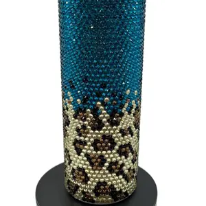 Introducing our stunning teal and cheetah ombre 30 oz tumbler! This eye-catching design perfectly blends vibrant teal with chic cheetah patterns, making it not just a drink holder, but a stylish accessory for any adventure. Stay hydrated in style, whether
