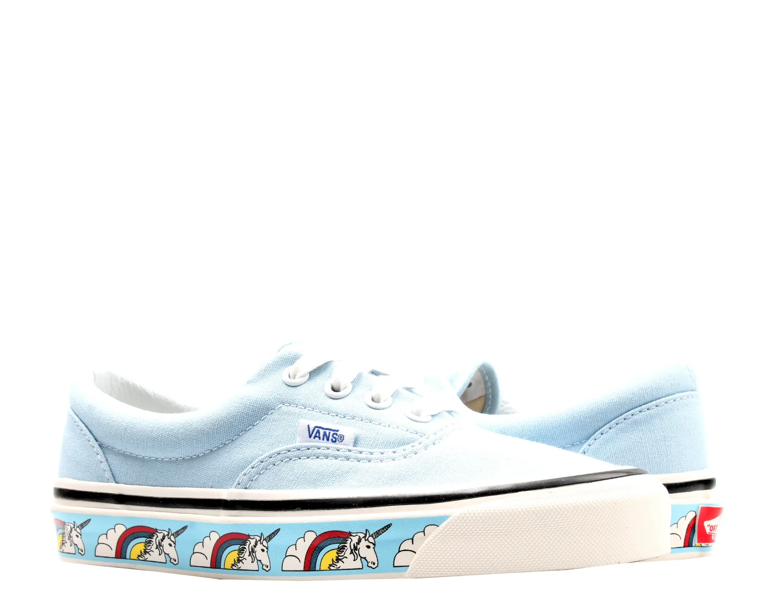 Vans Era 95 DX Anaheim Factory Sneaker in Unicorn Tape/OG Light Blue | Low-Top