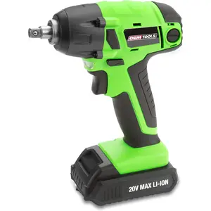 24661 3/8" Cordless  Wrench, 20V , 240 Ft/Lb Nut-Busting Torque, Variable Speed With Electric