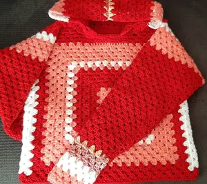 Crochet hoodie