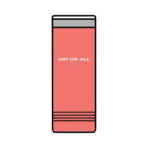 Art We All Skinny Tumbler Drinkware Steel Insulated