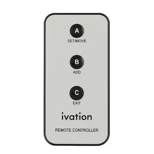Ivation Remote Control for Large Digital LED Wall Clock