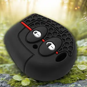 Silicone Car Key Case Cover For Skoda Octavia Mk1 For VW Fox For Seat Cordoba Leon Sate Mc1 Ibiza 6L