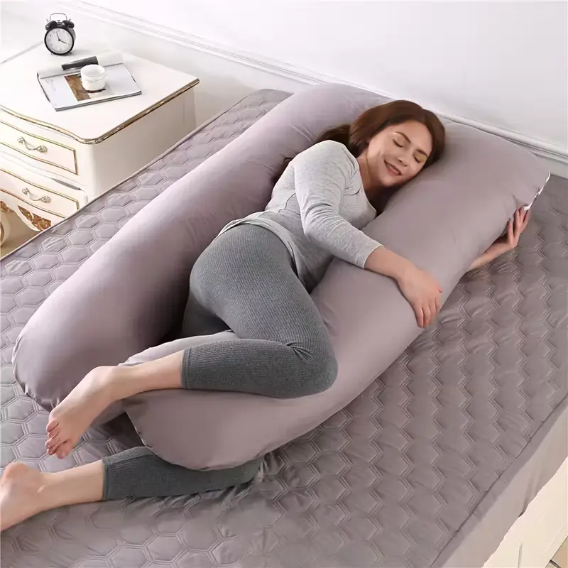 2025 New Compressible Camping Pillow, U-shaped Pillow Sleep Companion Full Body Pillow, Multi Functional Soft And Comfortable Cushion For Pregnant Women, Back, Legs And Abdominal Support, Christmas, Halloween, Thanksgiving Gift For Expectant Mothers