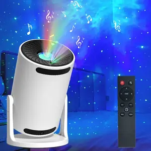 Cannon Dream Starry Sky Projection Light, Galaxy Black Hole Projector, Color Adjustable, With Remote Control, Timeable, Bluetooth Connection, Atmosphere Lighting, Suitable for Living Room, Bedroom, Ceiling Projection, Party Celebrations