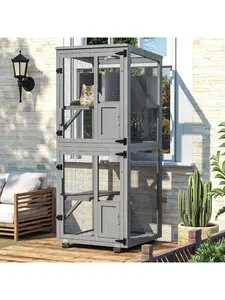 Portable Waterproof Catio - 62" H x 24" L