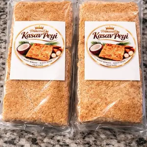 PrincessDa Kasav Peyi Kosole & Kosole Doris Hành Coconut Flavor Traditional Vietnamese Dessert 2 Pack