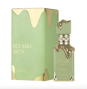 Lattafa Eclaire Pistache EDP Perfume 3.4oz / 100ml Unisex Fragrance with Citrus Green Notes & Pistachio Heart
