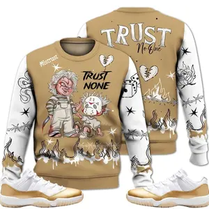 Low Mother Day 11s Outfit Sweatshirt, Scary Trust No One Shirts To Match Sneaker Streetwear
