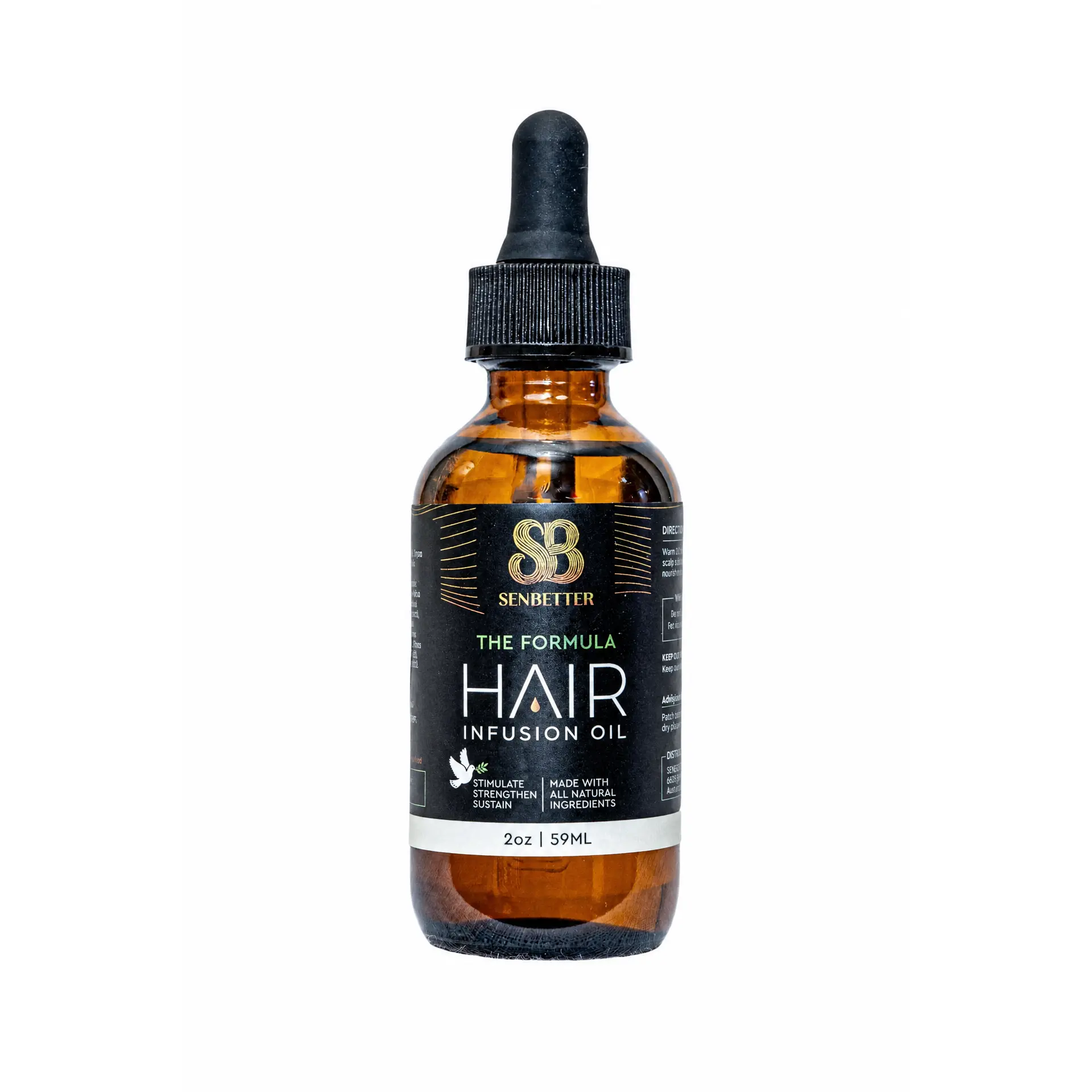 THE FORMULA - The Formula is more than a hair oil—it's a carefully crafted botanical treatment designed to support healthier hair and scalp care from the roots up. Designed to help you achieve longer, stronger, healtier hair.