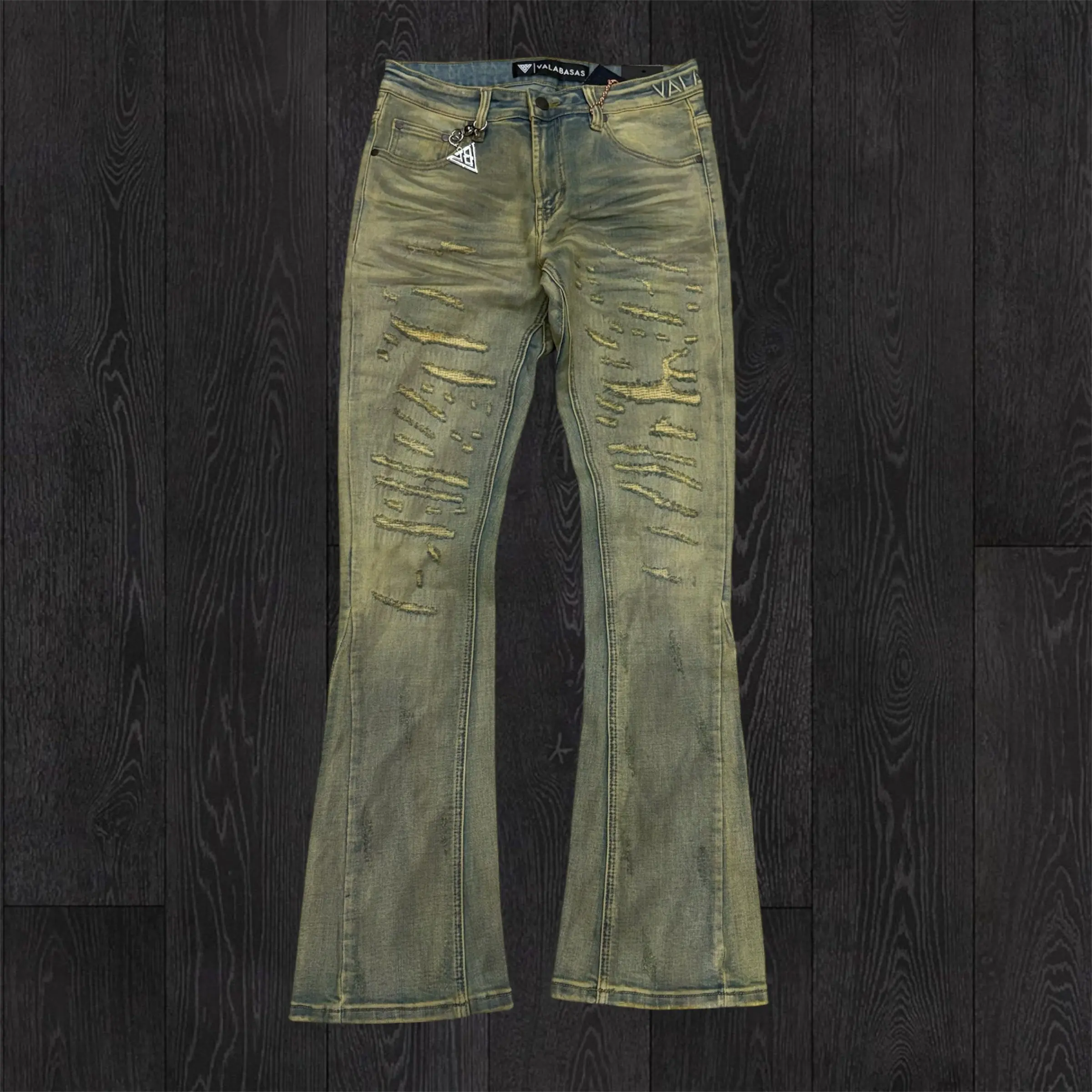 Valabasas - Thatch Stacked Denim - Vintage wash - 1122