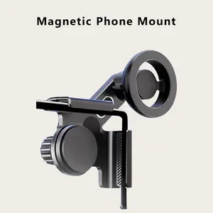 Magnetic Car Phone Holder Mount, Universal Screen Stand for Tesla & 10-15mm Thick Center Console Screens, Durable Design for Secure Hold, Cellphone Car Mount