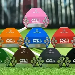 LAB GOLF OZ.1i Putter (Right Handed) Automatic Balance Face Positioning System Provides Optimal Fault Tolerance and Full Control, High MOI Head Suitable for Tour Performancegolf