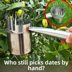 Multiple Advantageous Fruit Plucking Device For Dates Harvesting And Garden Maintenance